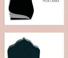 dažādu formu un dizainu pieminekļi