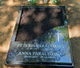 granīta apmale ar vāku